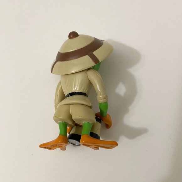 Rainforest Cafe Cha Cha Tree Frog PVC 3" Figure with Safari Outfit & Binoculars - Picture 11 of 11